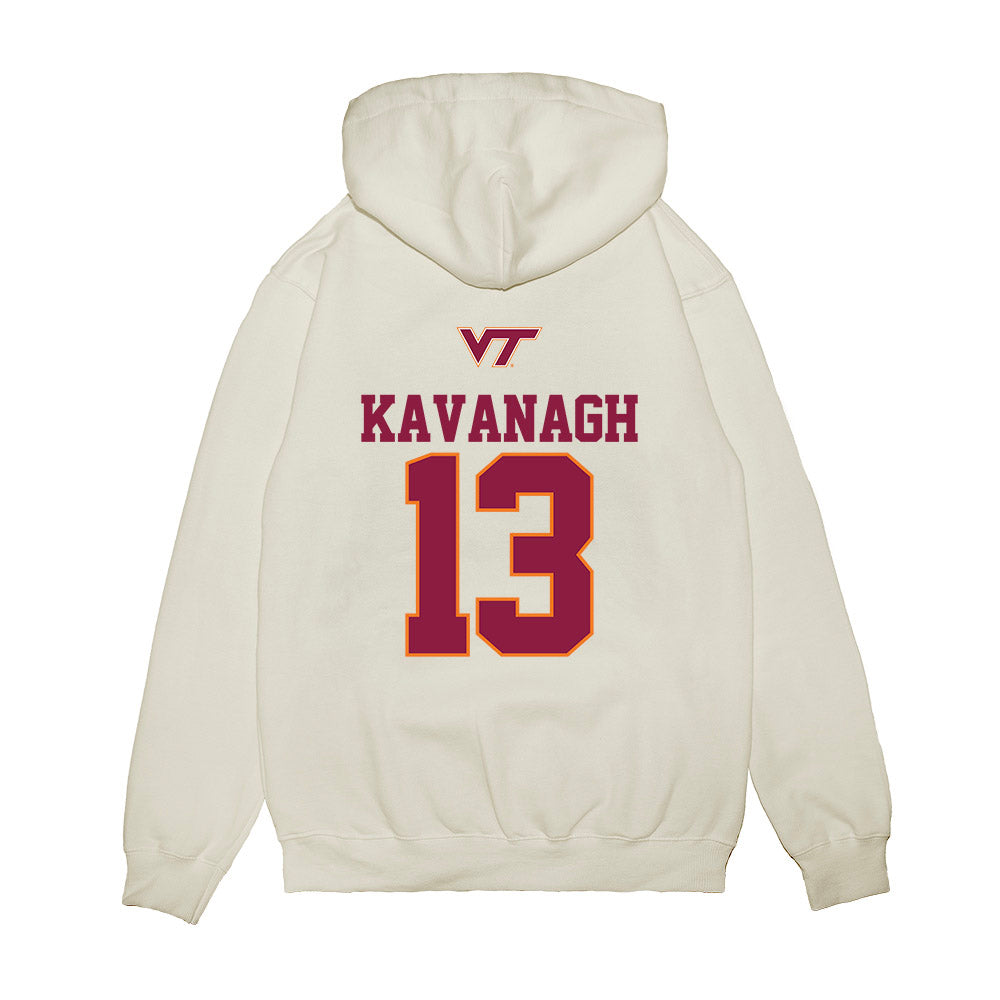 Virginia Tech - NCAA Softball : Emma Kavanagh - USA Premium Hooded Sweatshirt-1