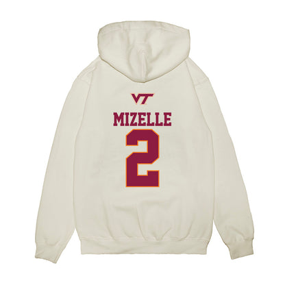 Virginia Tech - NCAA Softball : Gaby Mizelle - USA Premium Hooded Sweatshirt-1