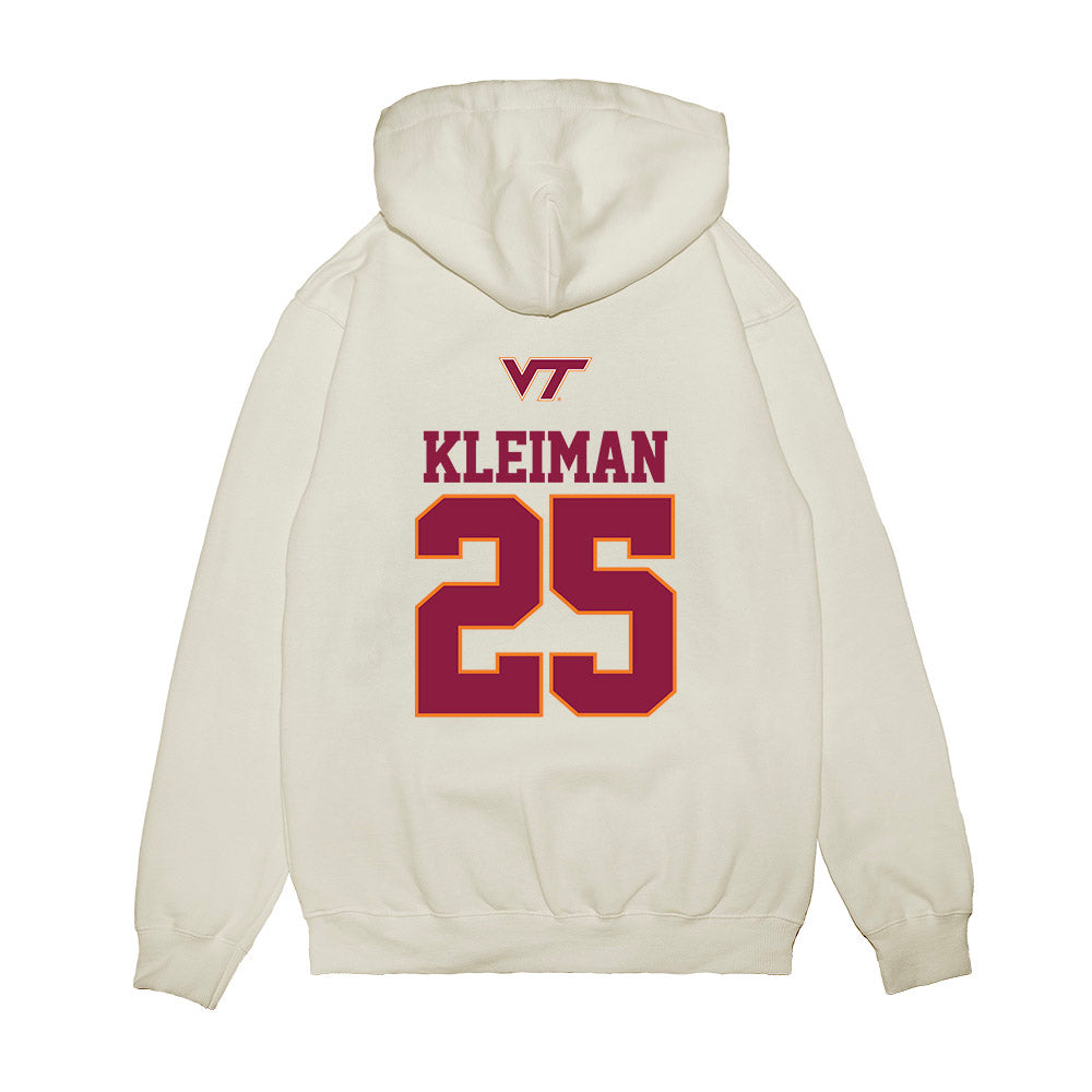 Virginia Tech - NCAA Softball : Sophie Kleiman - USA Premium Hooded Sweatshirt-1