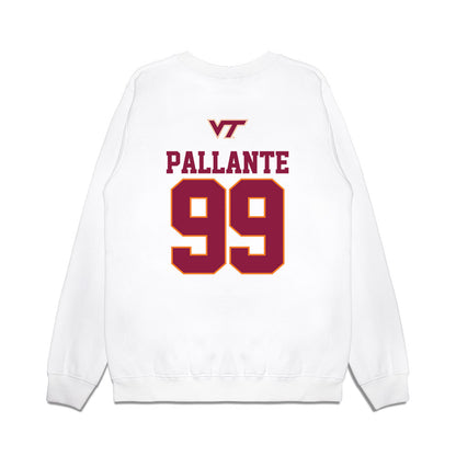 Virginia Tech - NCAA Softball : Lily Pallante - USA Premium Crewneck Sweatshirt-1
