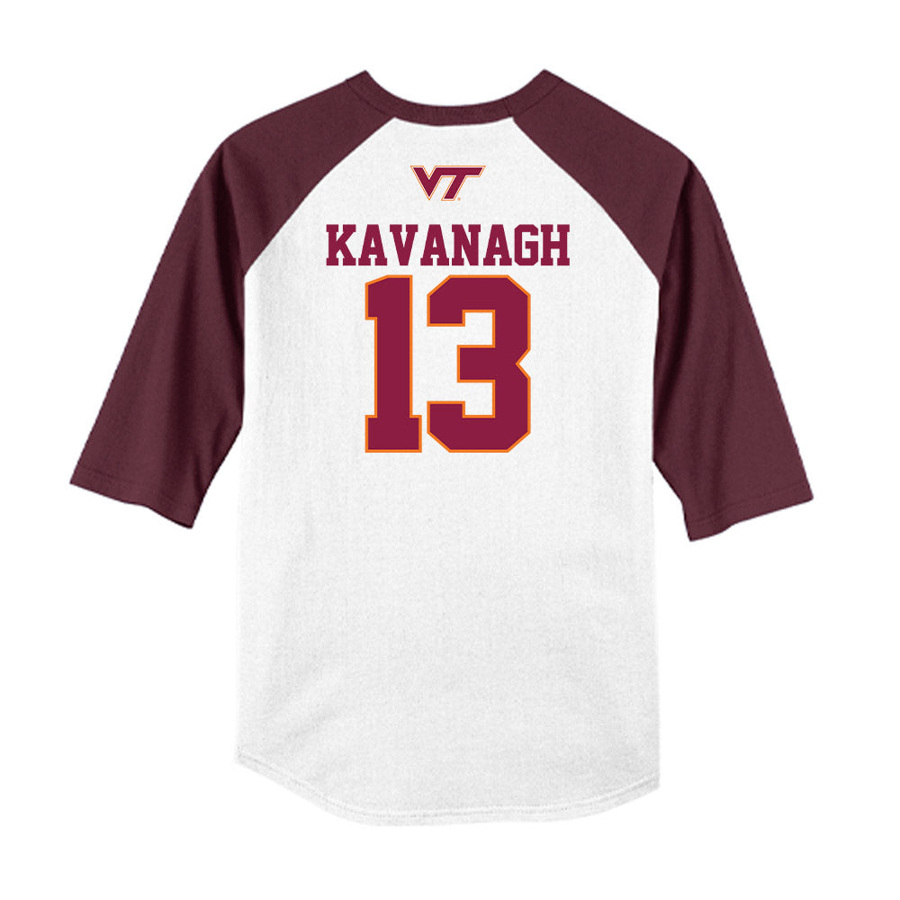 Virginia Tech - NCAA Softball : Emma Kavanagh - USA Raglan Shirt-1