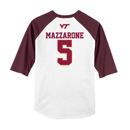 Virginia Tech - NCAA Softball : Emma Mazzarone - USA Raglan Shirt-1