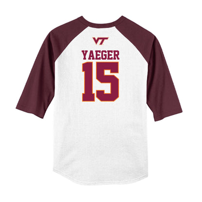 Virginia Tech - NCAA Softball : Zoe Yaeger - USA Raglan Shirt-1