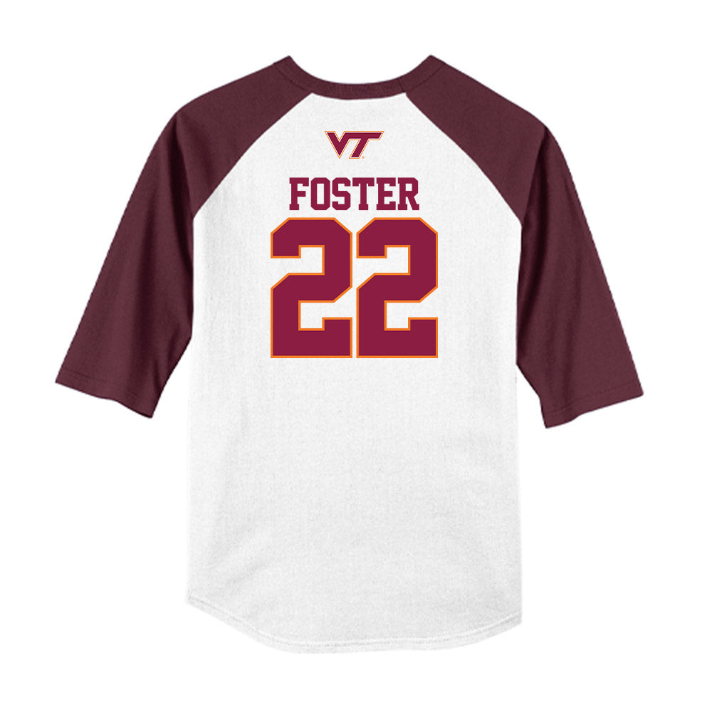 Virginia Tech - NCAA Softball : Addison Foster - USA Raglan Shirt-1