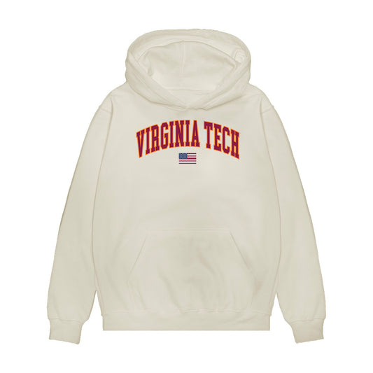 Virginia Tech - NCAA Softball : Nora Abromavage - USA Premium Hooded Sweatshirt-0
