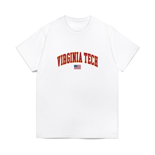 Virginia Tech - NCAA Softball : Michelle Chatfield - USA Comfort Colors T-Shirt-0