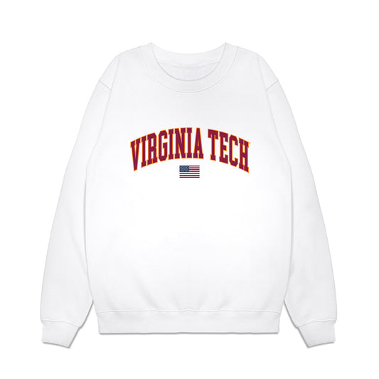Virginia Tech - NCAA Softball : Sophie Kleiman - USA Premium Crewneck Sweatshirt-0