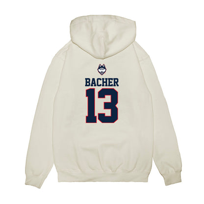 UConn - NCAA Softball : Alexandra Bacher - USA Premium Hooded Sweatshirt-1
