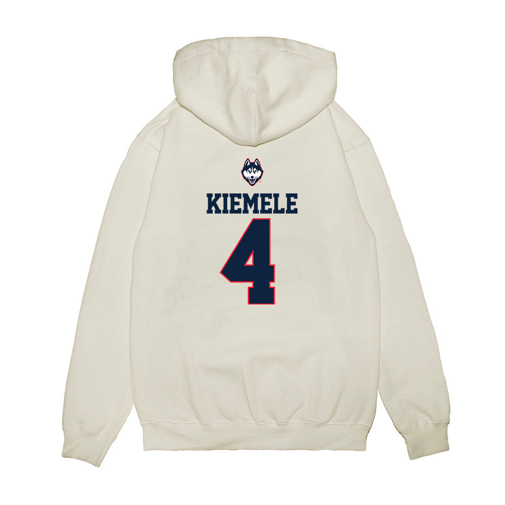 UConn - NCAA Softball : Stella Kiemele - USA Premium Hooded Sweatshirt-1