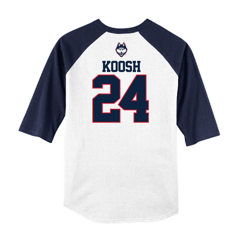UConn - NCAA Softball : Sydnee Koosh - USA Raglan Shirt-1