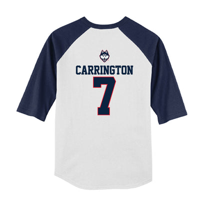 UConn - NCAA Softball : Grace Carrington - USA Youth Raglan T-Shirt-1