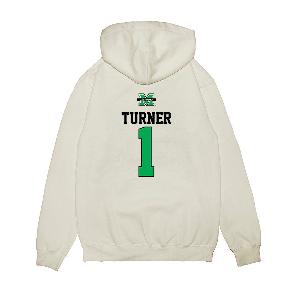 Marshall - NCAA Softball : Sydney Turner - USA Premium Hooded Sweatshirt-1