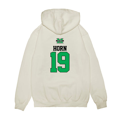 Marshall - NCAA Softball : Summer Horn - USA Premium Hooded Sweatshirt-1