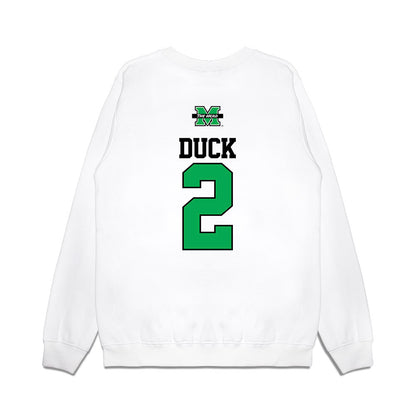 Marshall - NCAA Softball : Bekah Duck - USA Premium Crewneck Sweatshirt-1