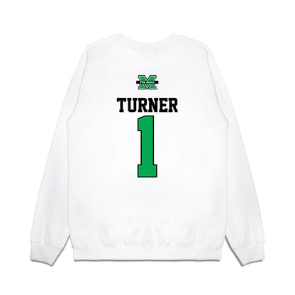 Marshall - NCAA Softball : Sydney Turner - USA Premium Crewneck Sweatshirt-1