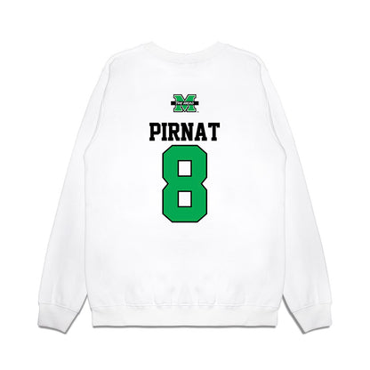 Marshall - NCAA Softball : Makenna Pirnat - USA Premium Crewneck Sweatshirt-1