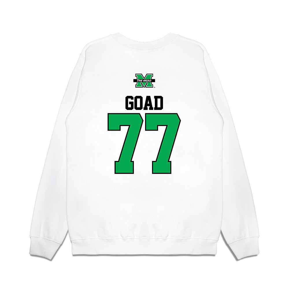 Marshall - NCAA Softball : Jaycie Goad - USA Premium Crewneck Sweatshirt-1
