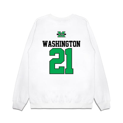 Marshall - NCAA Softball : Kaleea Washington - USA Premium Crewneck Sweatshirt-1