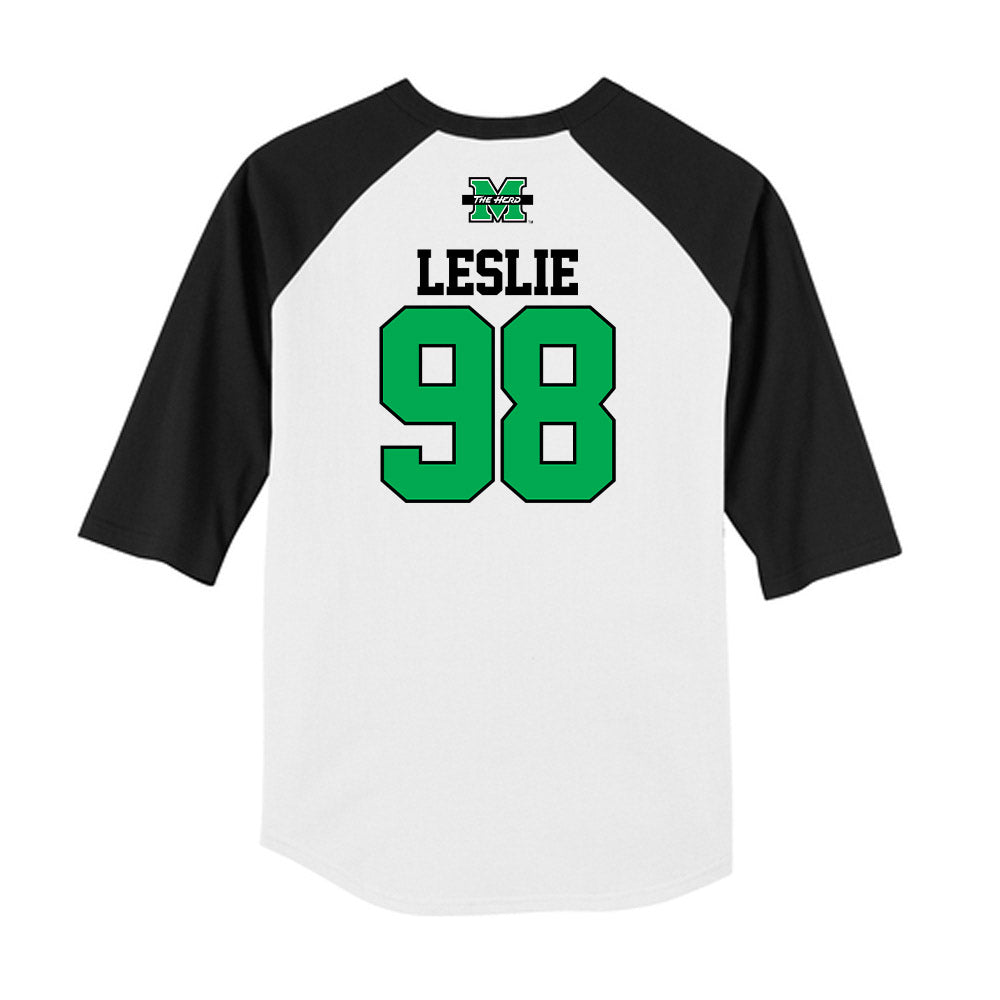 Marshall - NCAA Softball : Diamond Leslie - USA Raglan Shirt-1