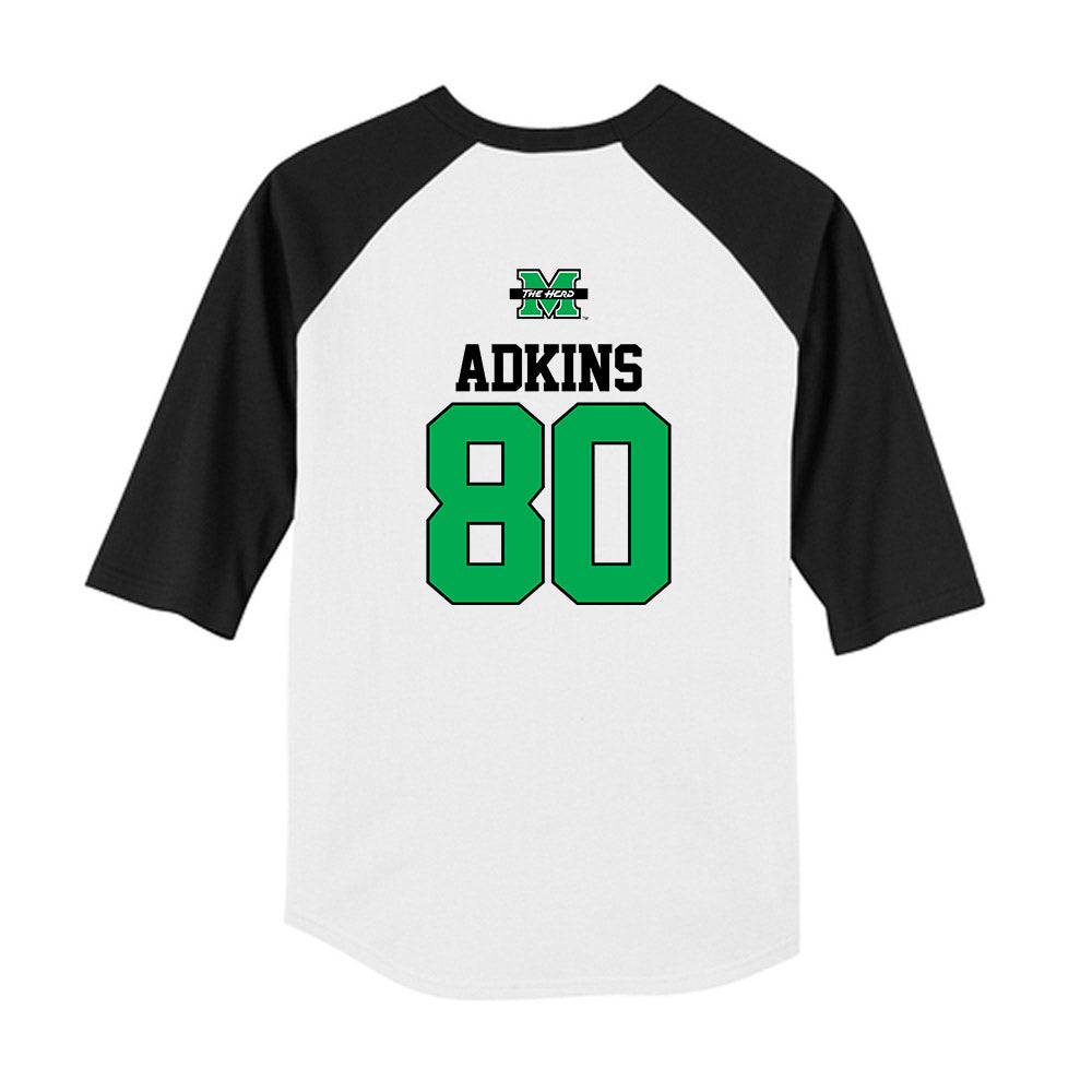 Marshall - NCAA Softball : Haleigh Adkins - USA Youth Raglan T-Shirt-1