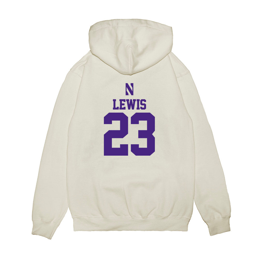 Northwestern - NCAA Softball : Hunter Lewis - USA Premium Hooded Sweatshirt-1