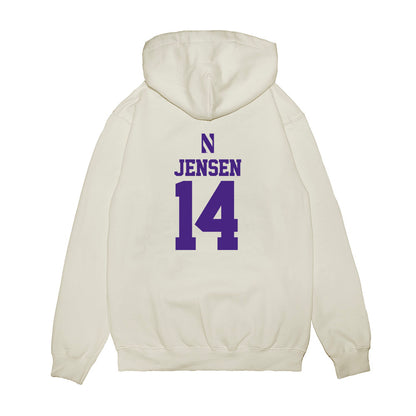 Northwestern - NCAA Softball : Kylee Jensen - USA Premium Hooded Sweatshirt-1