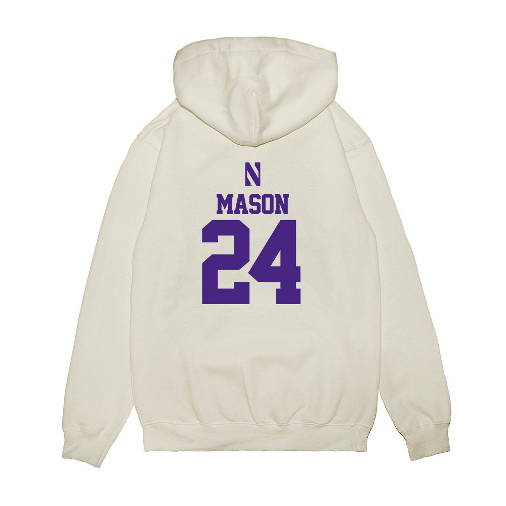Northwestern - NCAA Softball : Marina Mason - USA Premium Hooded Sweatshirt-1