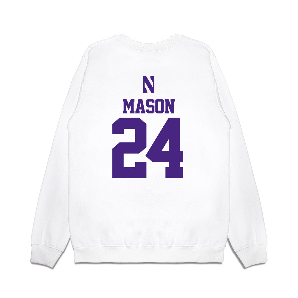 Northwestern - NCAA Softball : Marina Mason - USA Premium Crewneck Sweatshirt-1