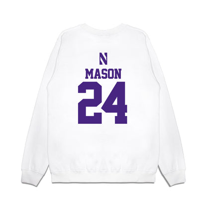 Northwestern - NCAA Softball : Marina Mason - USA Premium Crewneck Sweatshirt-1