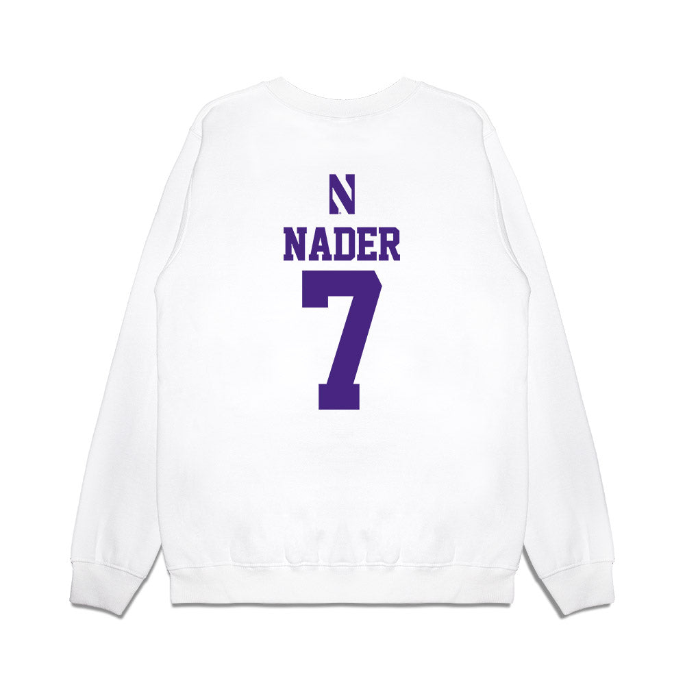 Northwestern - NCAA Softball : Kelsey Nader - USA Premium Crewneck Sweatshirt-1