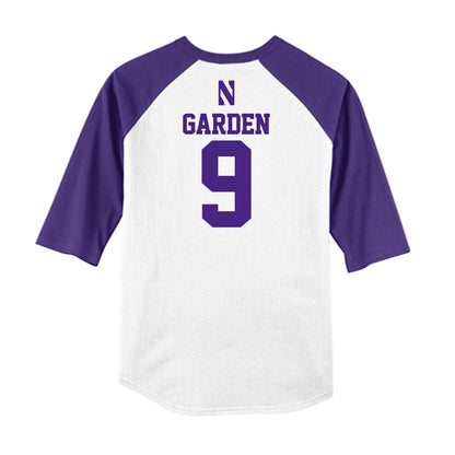Northwestern - NCAA Softball : Avery Garden - USA Raglan Shirt-1