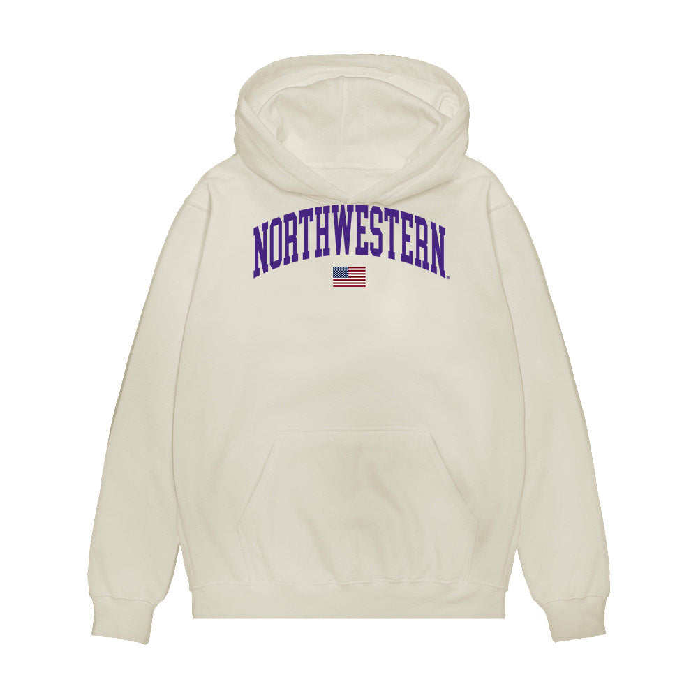 Northwestern - NCAA Softball : Kylee Jensen - USA Premium Hooded Sweatshirt-0