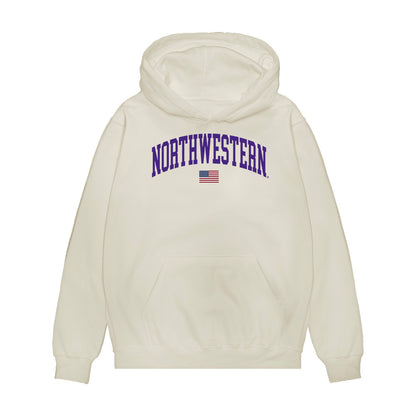 Northwestern - NCAA Softball : Emma Raye - USA Premium Hooded Sweatshirt-0