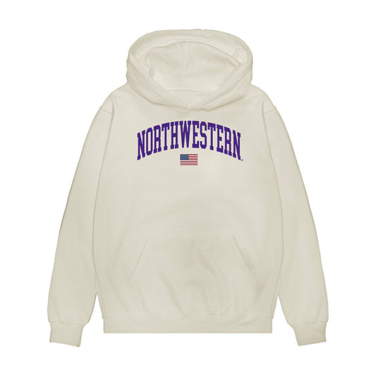 Northwestern - NCAA Softball : Logan Rumble - USA Premium Hooded Sweatshirt-0
