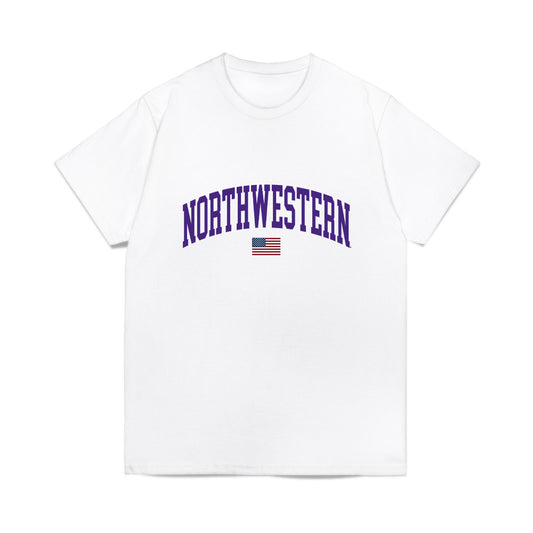Northwestern - NCAA Softball : Gigi Ganje - USA Comfort Colors T-Shirt-0