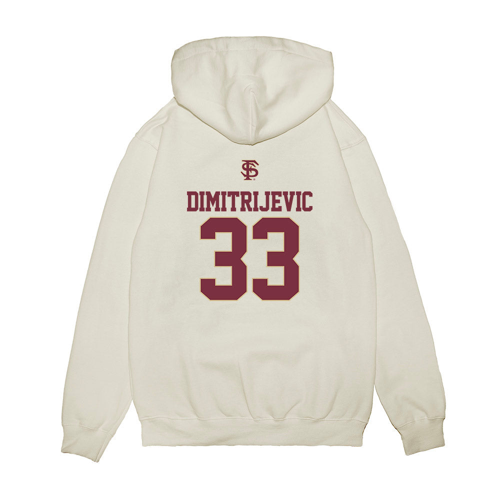 FSU - NCAA Softball : Lisabella Dimitrijevic - USA Premium Hooded Sweatshirt-1