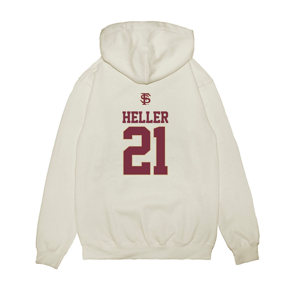 FSU - NCAA Softball : Marin Heller - USA Premium Hooded Sweatshirt-1
