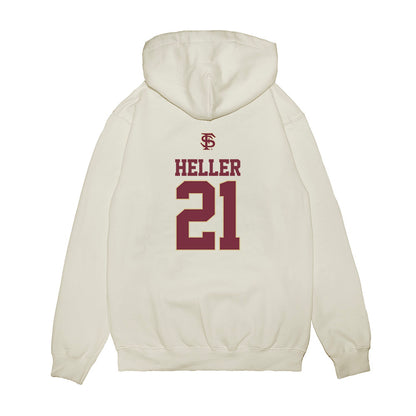 FSU - NCAA Softball : Marin Heller - USA Premium Hooded Sweatshirt-1