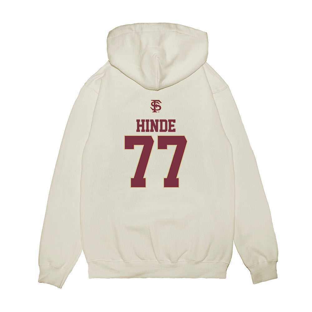 FSU - NCAA Softball : Anna Hinde - USA Premium Hooded Sweatshirt-1