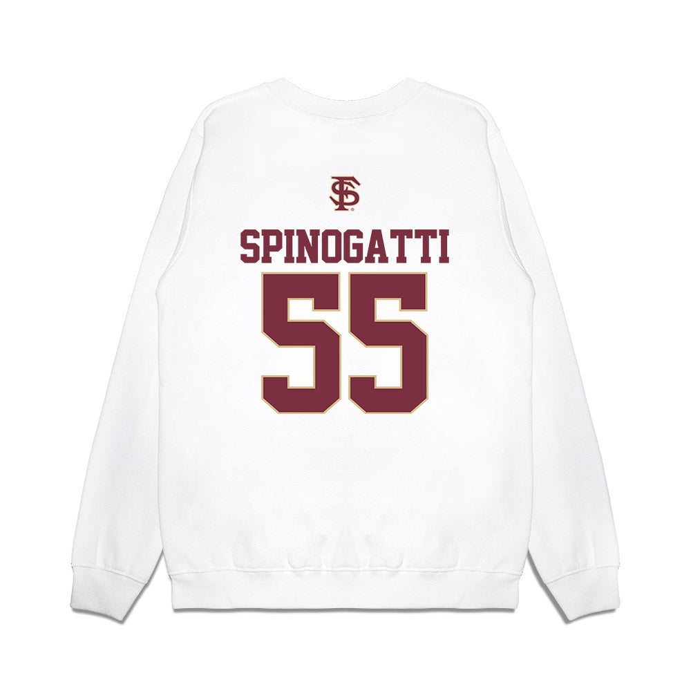 FSU - NCAA Softball : Danika Spinogatti - USA Premium Crewneck Sweatshirt-1