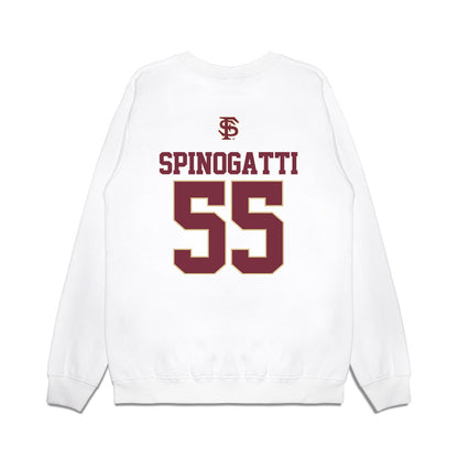 FSU - NCAA Softball : Danika Spinogatti - USA Premium Crewneck Sweatshirt-1