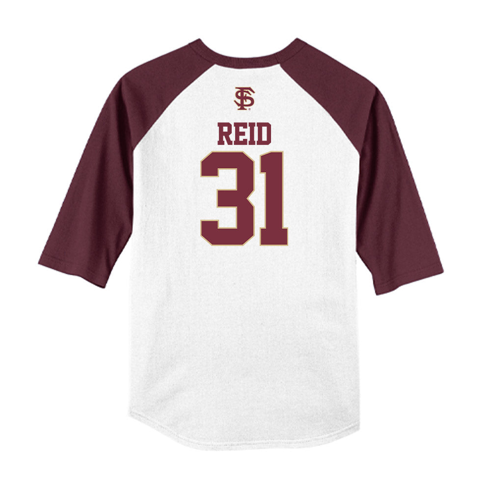 FSU - NCAA Softball : Makenna Reid - USA Raglan Shirt-1