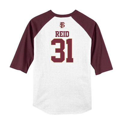 FSU - NCAA Softball : Makenna Reid - USA Raglan Shirt-1