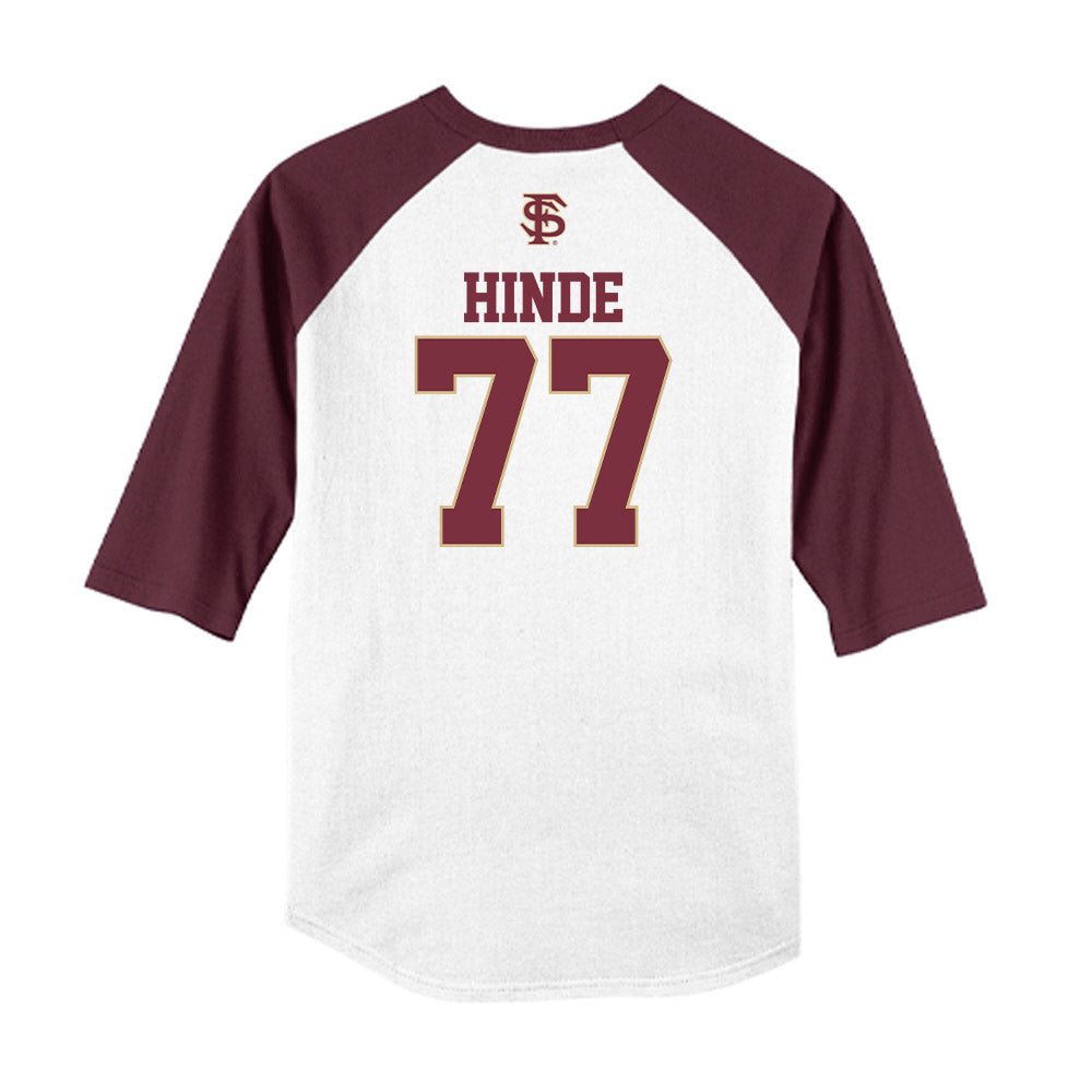FSU - NCAA Softball : Anna Hinde - USA Raglan Shirt-1