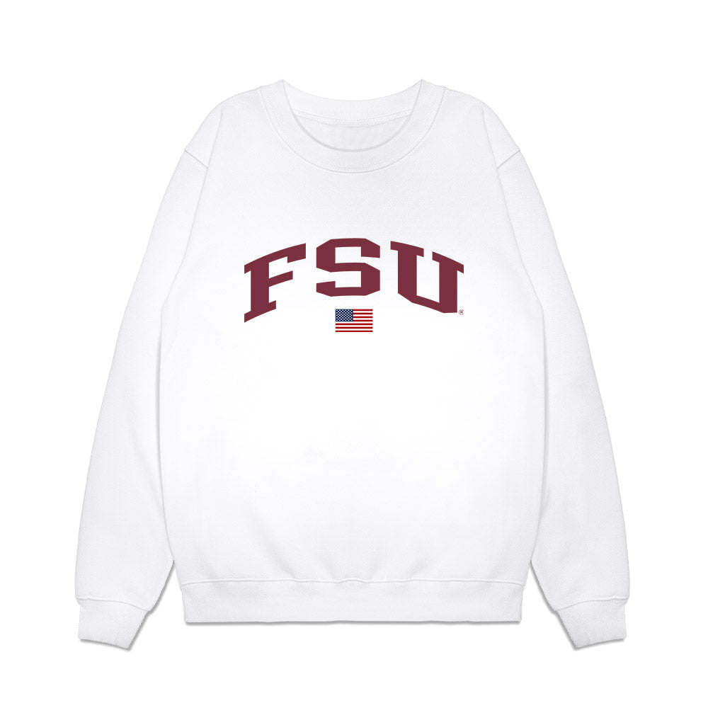 FSU - NCAA Softball : Bella Dimitrijevic - USA Premium Crewneck Sweatshirt-0