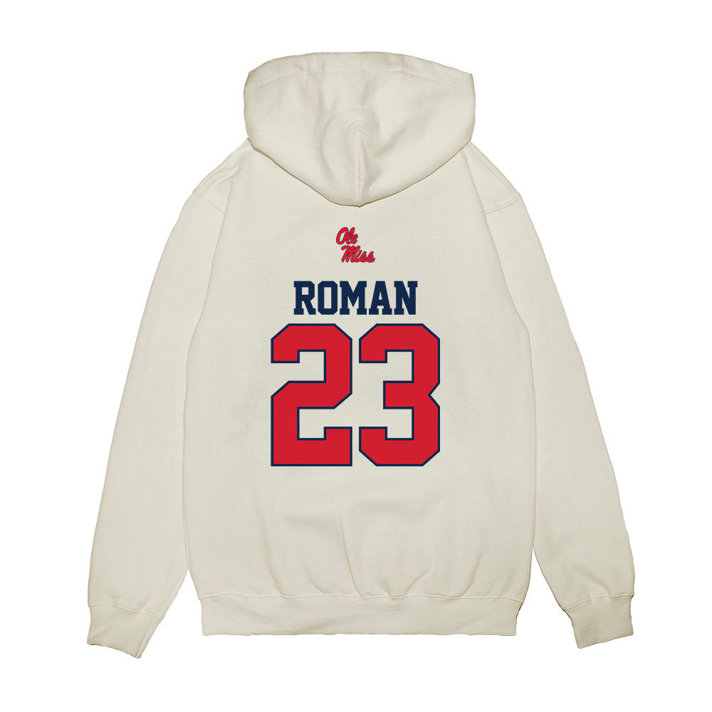 Ole Miss - NCAA Softball : Taylor Roman - USA Premium Hooded Sweatshirt-1