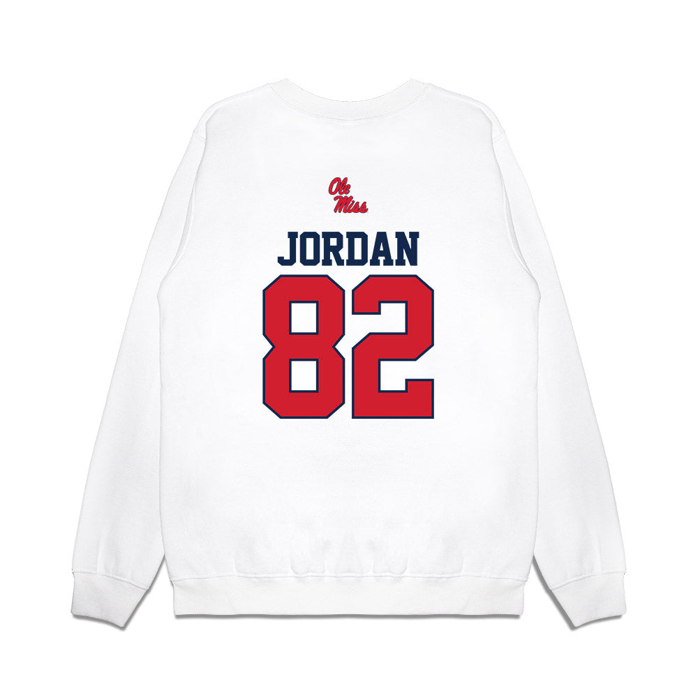 Ole Miss - NCAA Softball : Graycen Jordan - USA Premium Crewneck Sweatshirt-1