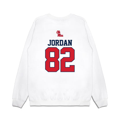 Ole Miss - NCAA Softball : Graycen Jordan - USA Premium Crewneck Sweatshirt-1