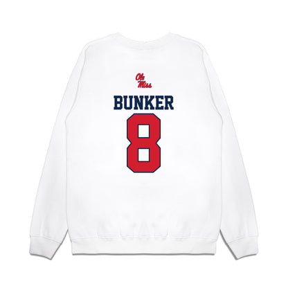 Ole Miss - NCAA Softball : Kennedy Bunker - USA Premium Crewneck Sweatshirt-1