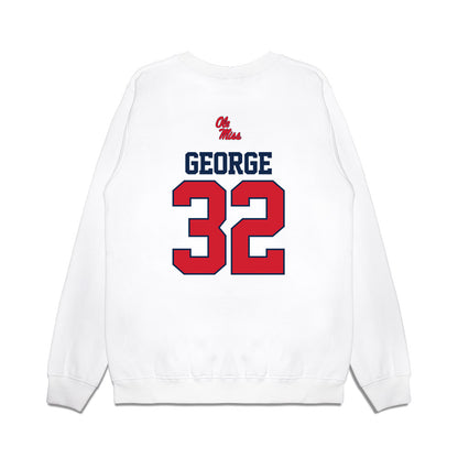Ole Miss - NCAA Softball : Madi George - USA Premium Crewneck Sweatshirt-1